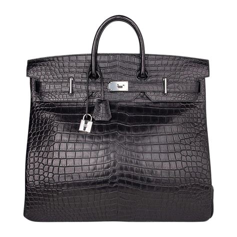 hermes hac 55 crocodile